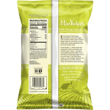 Miss Vickie's Spicy Dill Pickle Kettle Cooked Potato Chips