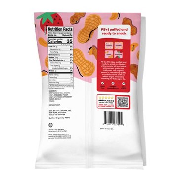 Little Spoon Peanut Puffs - PB & Strawberry