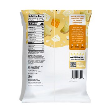 Little Spoon Stellar Puffs - Cheesy White Cheddar