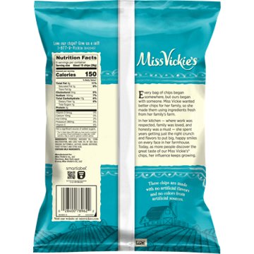 Miss Vickie's with Avocado Oil Sea Salt & Vinegar Kettle Cooked Potato Chips