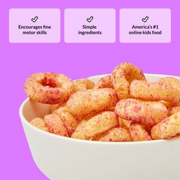 Little Spoon Baby Puffs - Banana Pitaya Rings