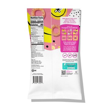 Little Spoon Baby Puffs - Banana Pitaya Rings