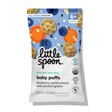 Little Spoon Baby Puffs - Blueberry Carrot Wheels