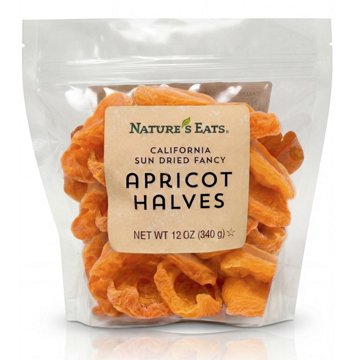 Nature's Eats Sun Dried Apricot Halves, 12 oz