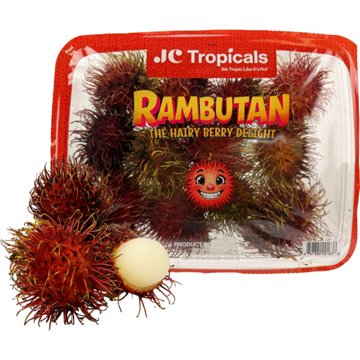 J&C Tropicals Fresh Rambutan, 12 oz