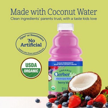Gerberlyte Organic Electrolyte Solution - Berry Blend