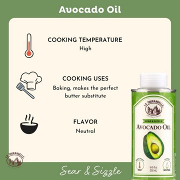 La Tourangelle Avocado Oil Sear & Sizzle, 8.45 oz