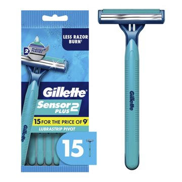 Gillette Sensor2 Plus Disposable Razors