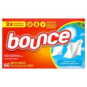 Bounce Fabric Softener Sheets - Outdoor Fresh