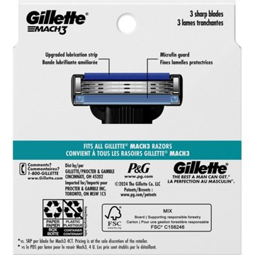 Gillette Mach3 Razor Refills