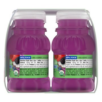 Gerberlyte Organic Electrolyte Solution - Berry Blend, 4 oz Bottles