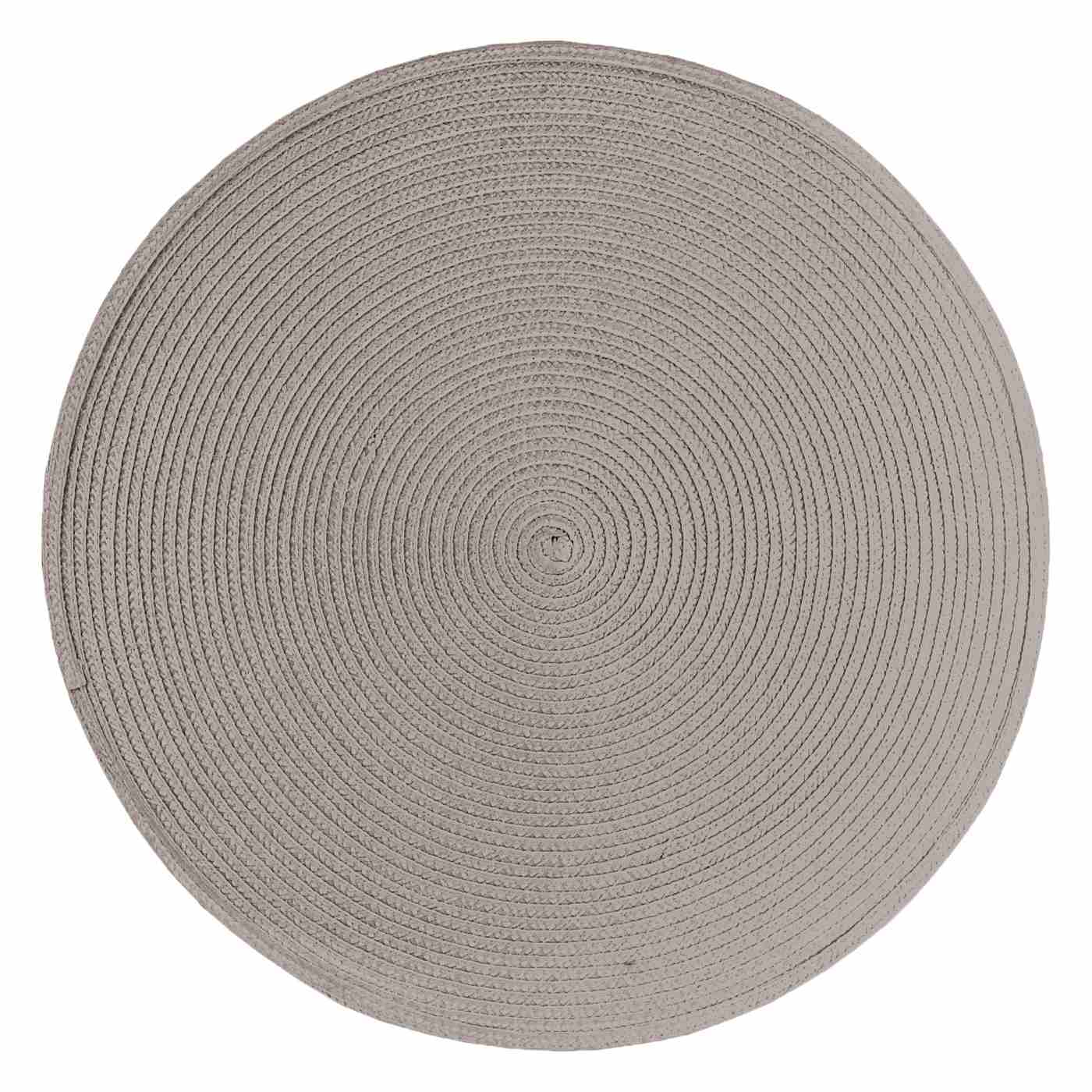 Ritz Round Woven Placemat - Taupe - Shop Kitchen linens at H-E-B
