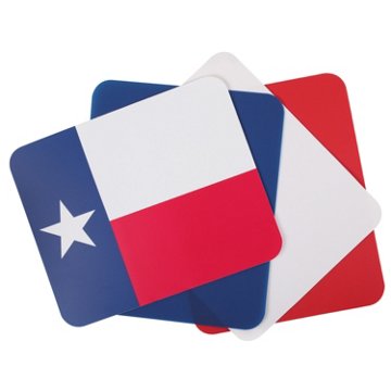 Dexas Texas Flag Grippmat Cutting Mats, 4 ct