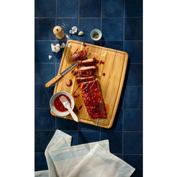 GoodCook Teakwood Cutting Board, 15" x 17.75"