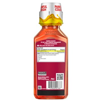 Vicks Formula 44 Painful Cough & Sore Throat Honey Liquid