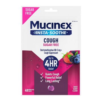 Mucinex Insta Sooth Cough Sugar Free