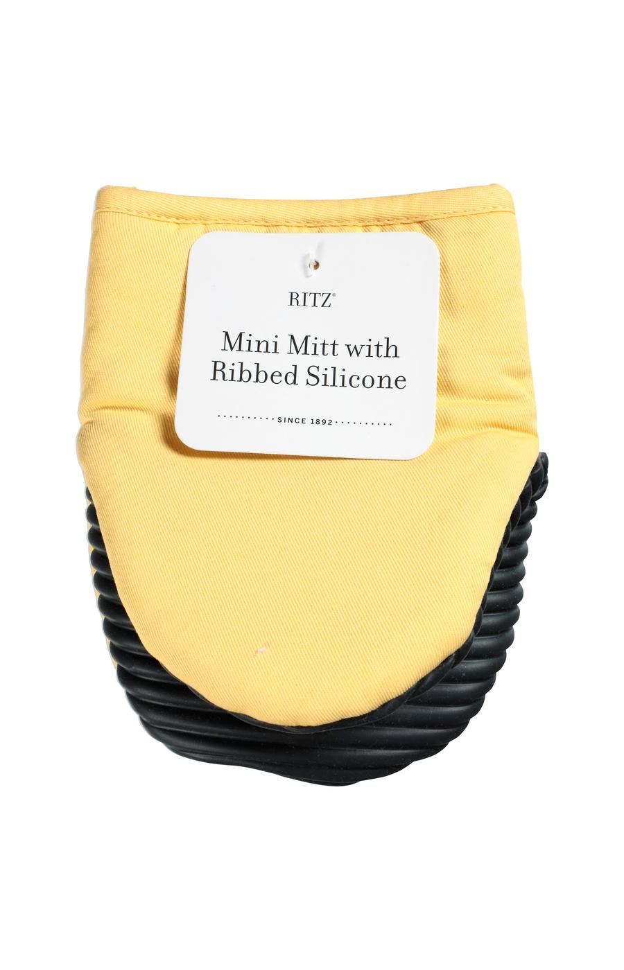 Ritz Ribbed Silicone Mini Oven Mitt - Butter Yellow - Shop Kitchen ...