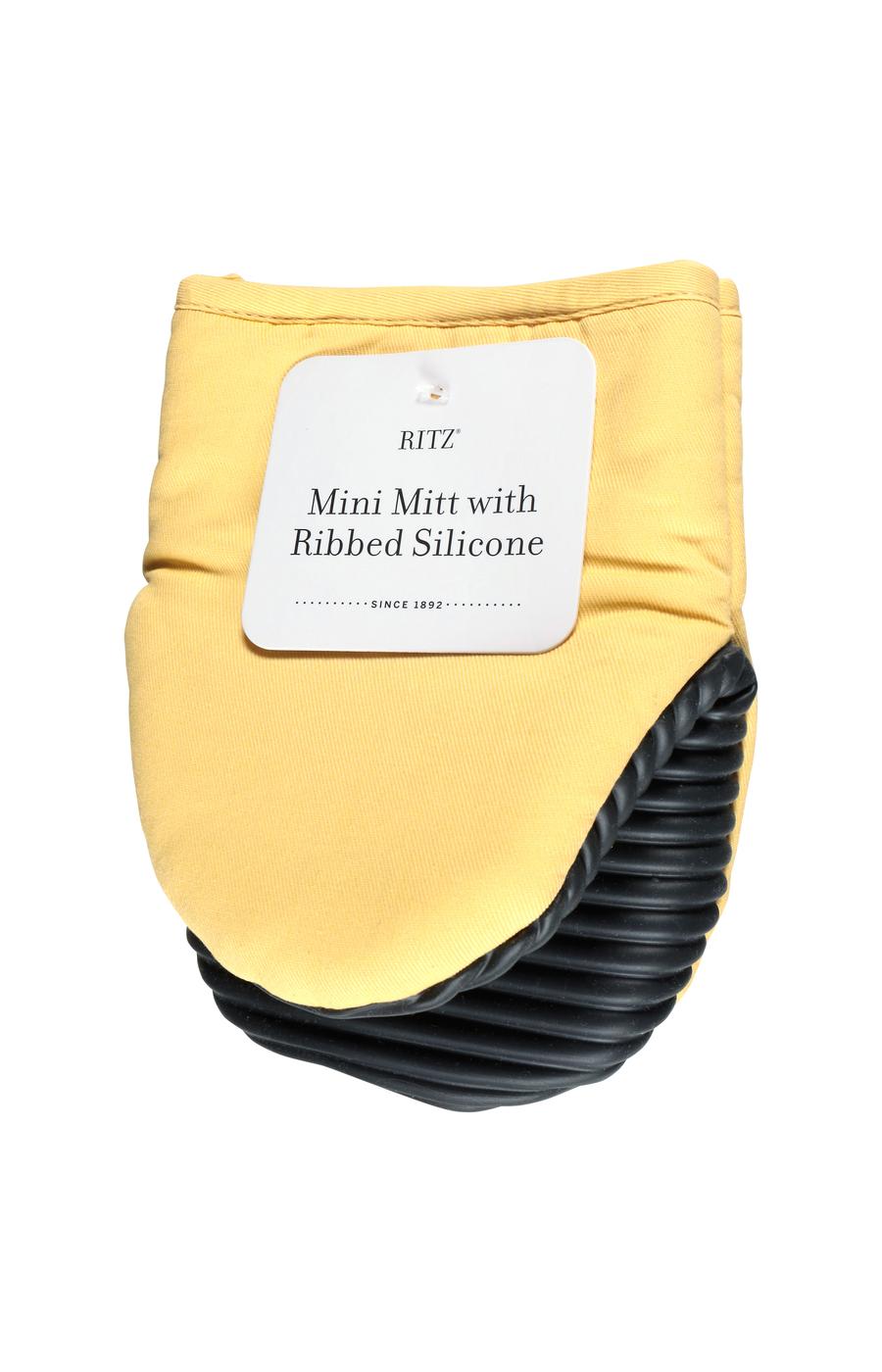 Ritz Ribbed Silicone Mini Oven Mitt - Butter Yellow - Shop Kitchen ...