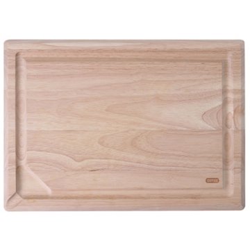 Dexas Rubberwood Pour Spout Cutting Board, 18" x 13"