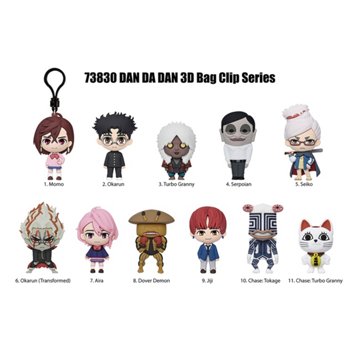 Monogram International Dandadan Figural Bag Clip - Series 1