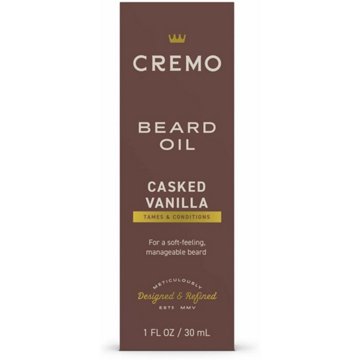 Cremo Beard Oil - Casked Vanilla, 1 oz