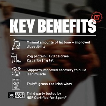 Bare Performance Nutrition Whey Protein Isolate Vanilla
