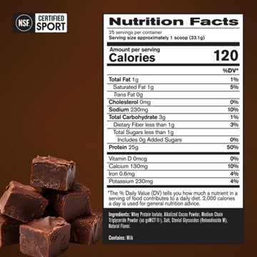 Bare Performance Nutrition Whey Protein Isolate Chocolate