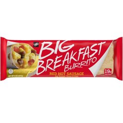 Tina's Big Breakfast Burrito Red Hot Sausage, 8 oz | Low Prices