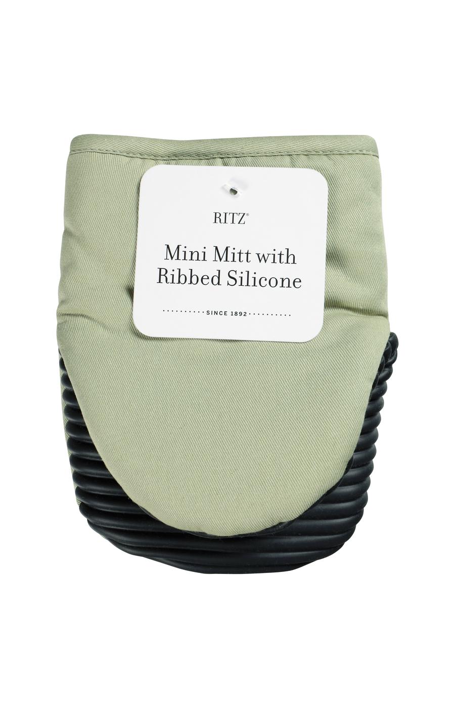 Ritz Ribbed Silicone Mini Oven Mitt - Fennel Green - Shop Kitchen ...