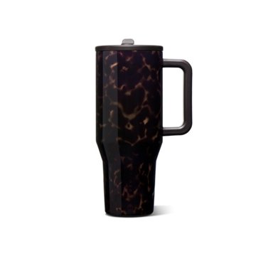 HydroJug Traveler Tumbler - Mocha Tortoise, 40 oz