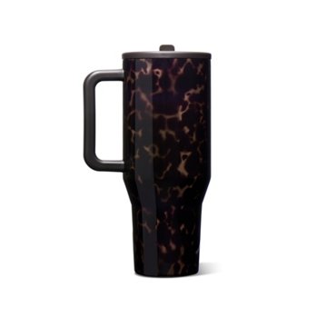 HydroJug Traveler Tumbler - Mocha Tortoise, 40 oz