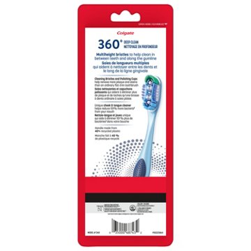 Colgate 360 Deep Clean Medium Toothbrushes