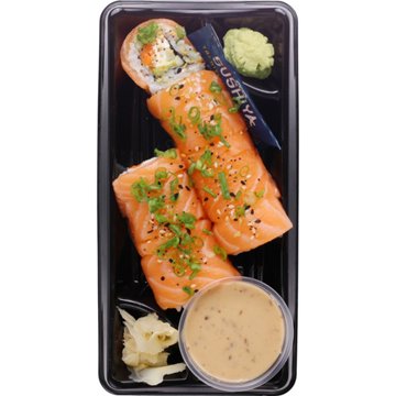 H-E-B Sushiya Everything Lox Sushi Roll