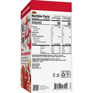 Once Upon A Farm Organic Fruit & Veggie Puffs - Variety Pack