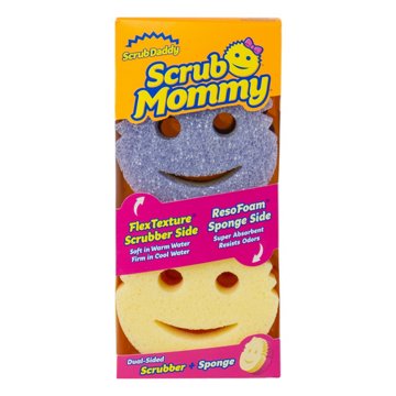 Scrub Daddy Scrub Mommy Dual-Sided Scrubber Sponge