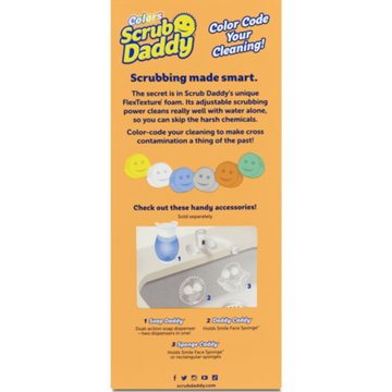Scrub Daddy Colors FlexTexture Scrubber Sponge