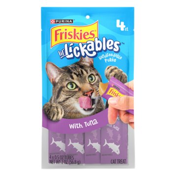 Friskies Friskies Lil' Lickables Cat Treat Tubes - With Tuna