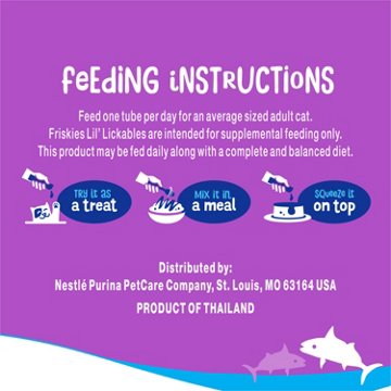 Friskies Friskies Lil' Lickables Cat Treat Tubes - With Tuna