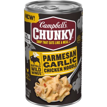 Campbell's Chunky Buffalo Wild Wings Parmesan Garlic Chicken Noodle Soup