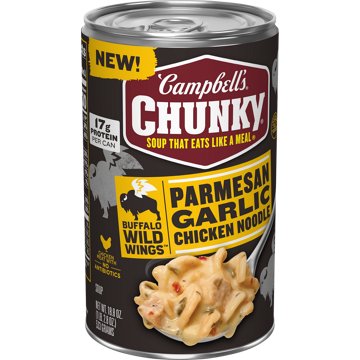Campbell's Chunky Buffalo Wild Wings Parmesan Garlic Chicken Noodle Soup