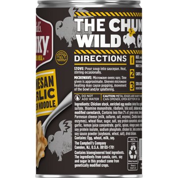 Campbell's Chunky Buffalo Wild Wings Parmesan Garlic Chicken Noodle Soup