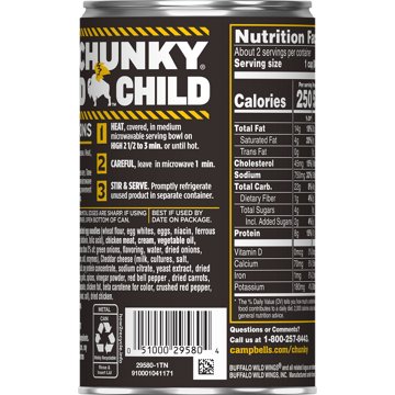 Campbell's Chunky Buffalo Wild Wings Parmesan Garlic Chicken Noodle Soup