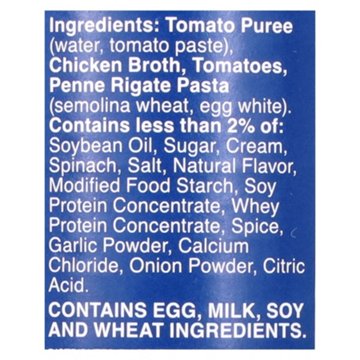 Progresso Creamy Tomato Soup with Penne Pasta