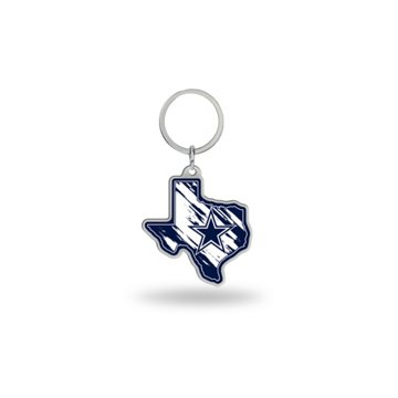 NFL Dallas Cowboys Texas Shaped Keychain
