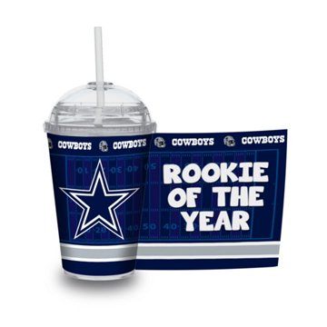 NFL Dallas Cowboys Rookie of the Year Kids' Tumbler with Straw, 12 oz