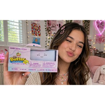 Squishy Farms It's Butter 2.0 Just Right Scented Squish Fidget Toy - Cotton Candy