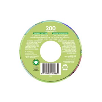 Q-tips Organic Baby Cotton Swabs, 200 ct