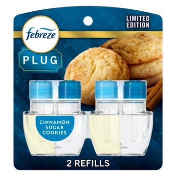 Febreze Plug Scented Oil Refills -Cinnamon Sugar Cookies