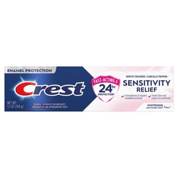 Crest Sensitivity Relief Toothpaste - Whitening Soothing Mint