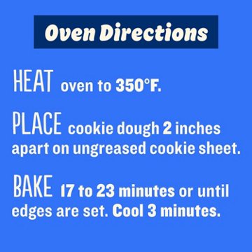 Pillsbury Big Cookies Cookie Dough - Blueberry Crumble